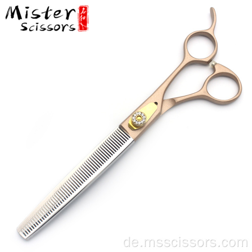 Pet Grooming Scissors Kit Fishbone Zähne Ausdünnende Schere